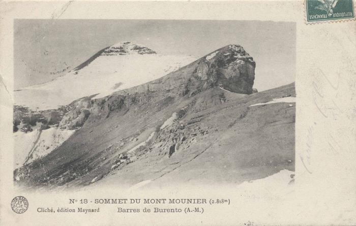 n°18 - Sommet du Mont Mounier (2818m) - Barres de Burento
