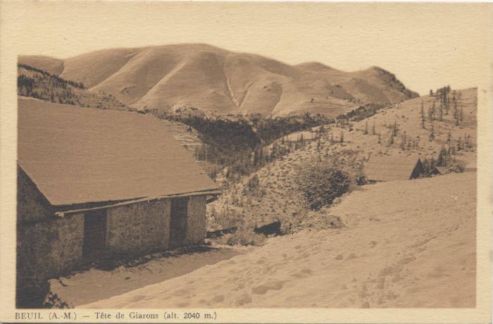 Beuil (A.-M.) - Tête de Giarons (alt. 2040 m)