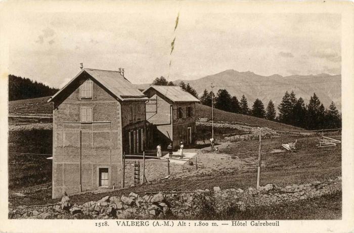 1518. VALBERG (A.-M.) Alt : 1.800 m. - Hôtel Garibeuil
