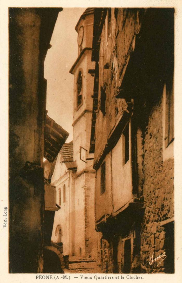 Péone (A.-M.) - Vieux quartiers et le Clocher 